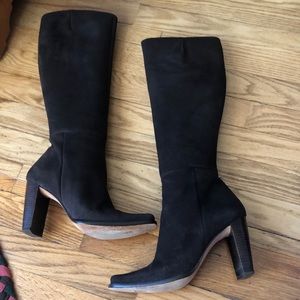 PACO GIL BROWN Suede boots